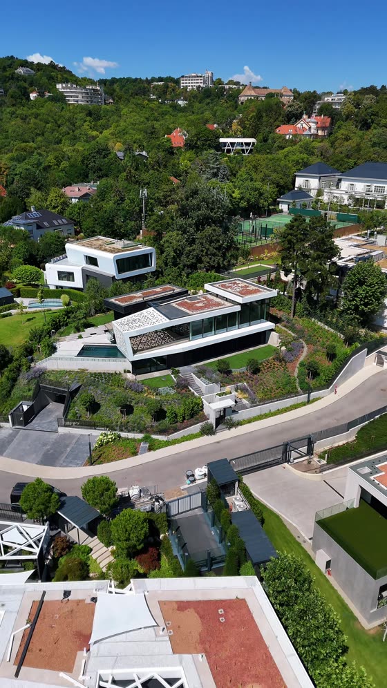 Drone footage — real estate aerial photography
